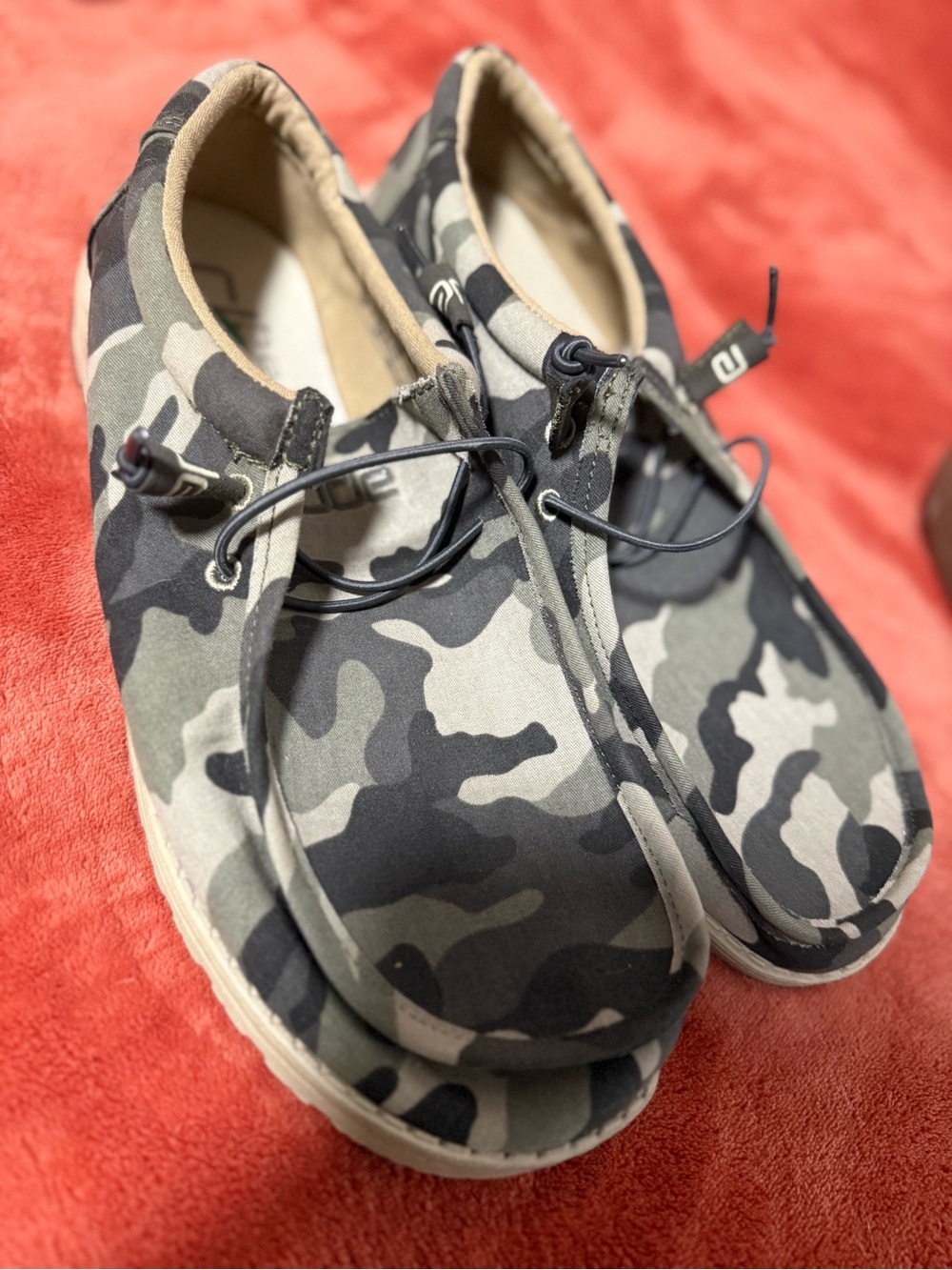 Hey Dude Camo Slip-On Loafers
